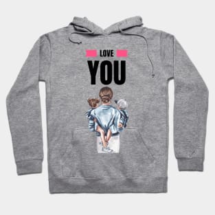 Love You Mom Hoodie